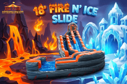 18' Fire N' Ice Slide