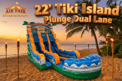 22' Tiki Island Plunge Dual Lane