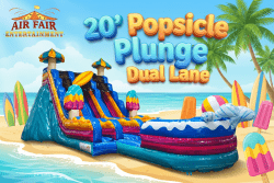 20' Popsicle Plunge Dual Lane