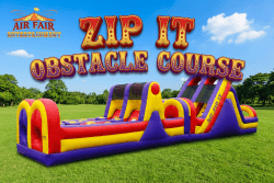 Zip It Obstacle Course
